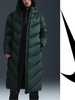 Nike Storm-FIT loose Down Parka Windrunner puffer Coat*NWT